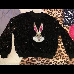 Bunny Sequin Sweater